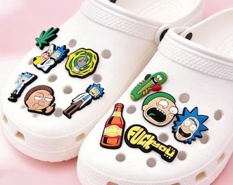 Colgante de zueco de dibujos animados/anime, lindo colgante de zapato, colgante Jibbitz para niños