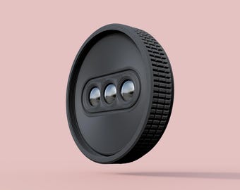 Canon RF-Mount Full Frame Wigglegram-objektiv: Skapa rörliga 3D-foton