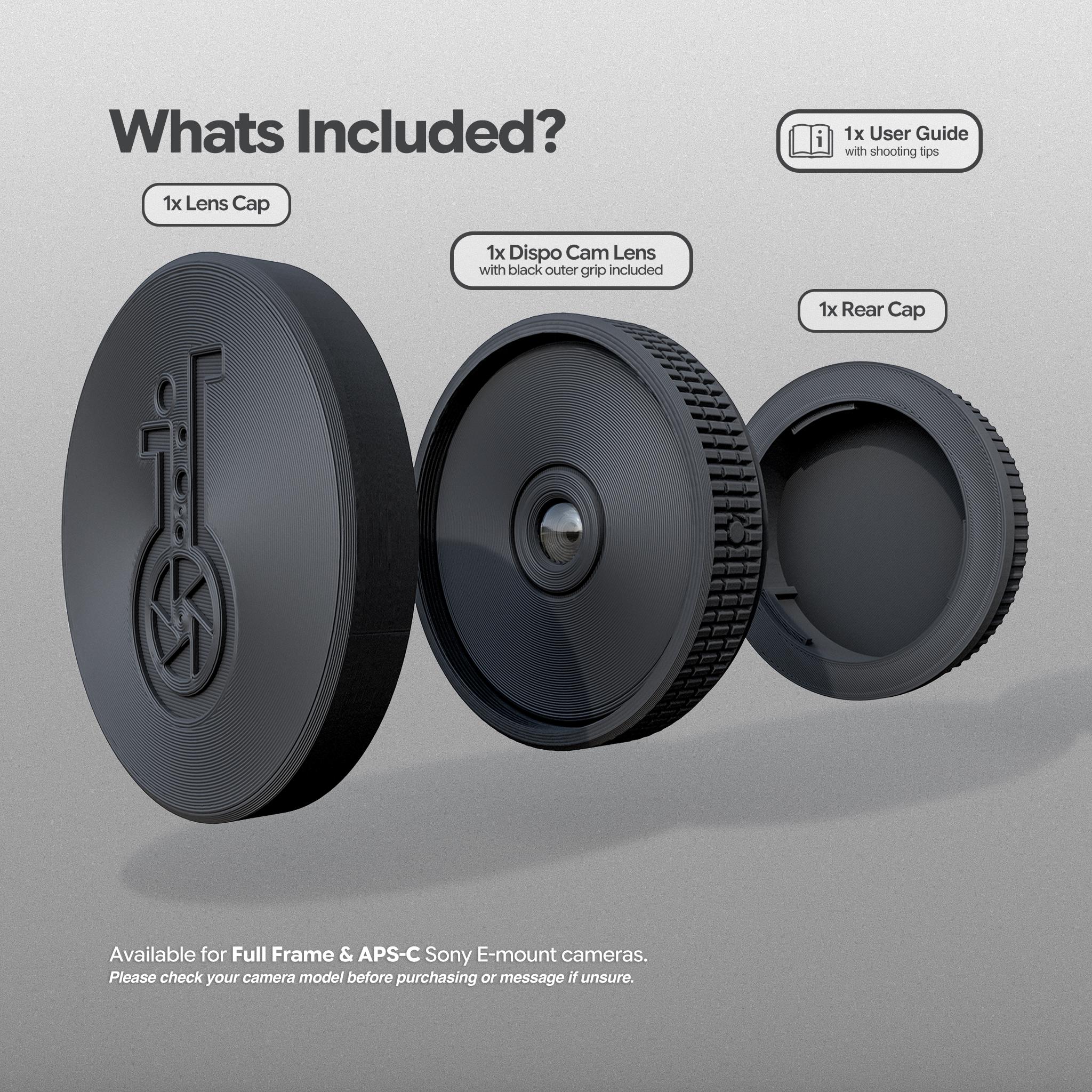 Buy Sony E-mount Dispo Cam Lens Online in India - Etsy