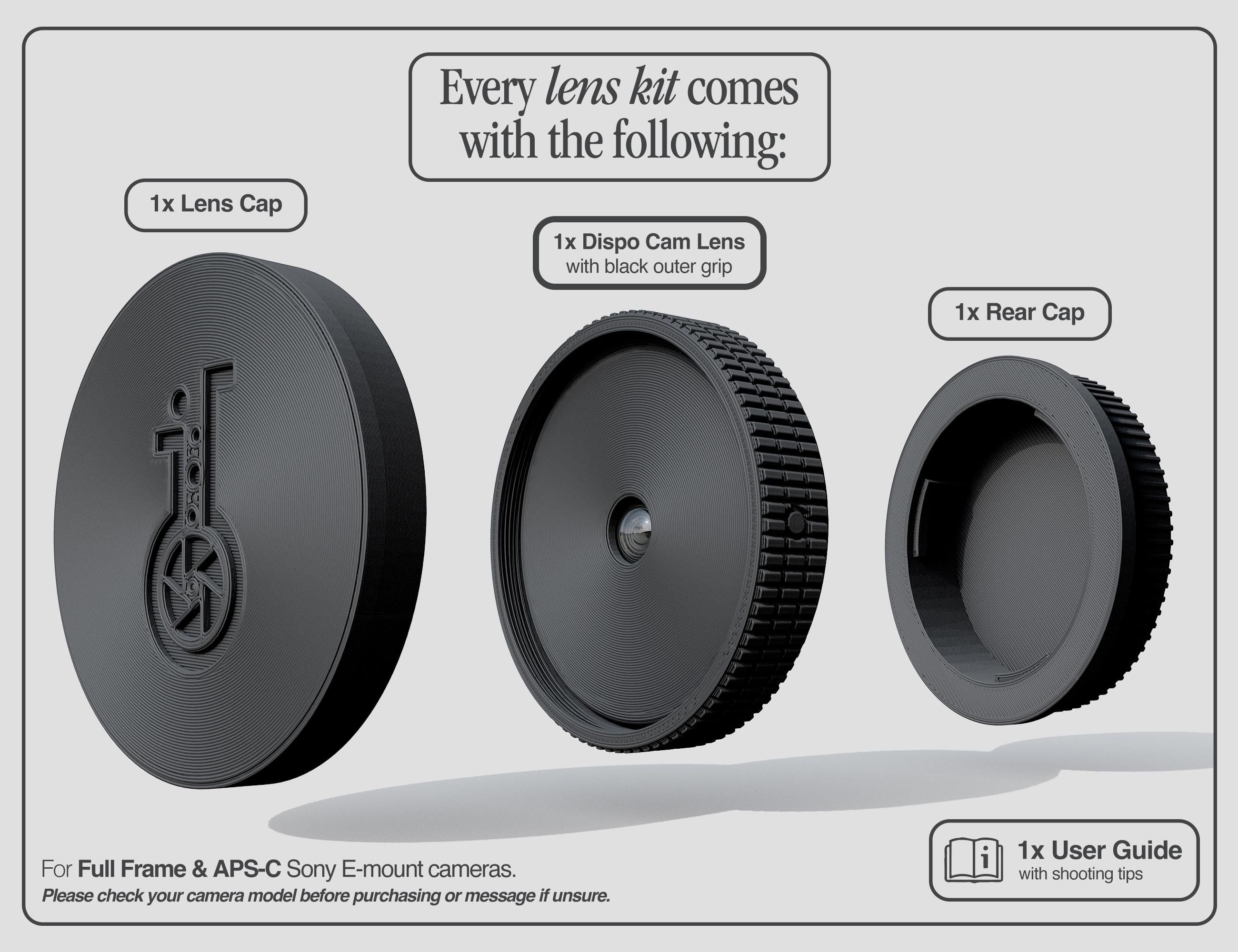 Sony E-mount Dispo Cam Lens - Etsy