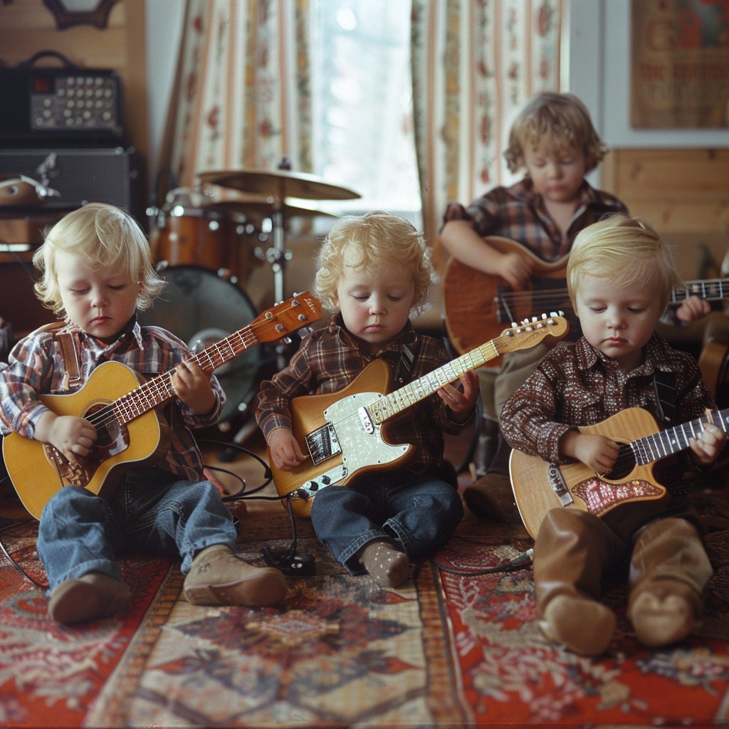 Kids 1970s Band - Etsy