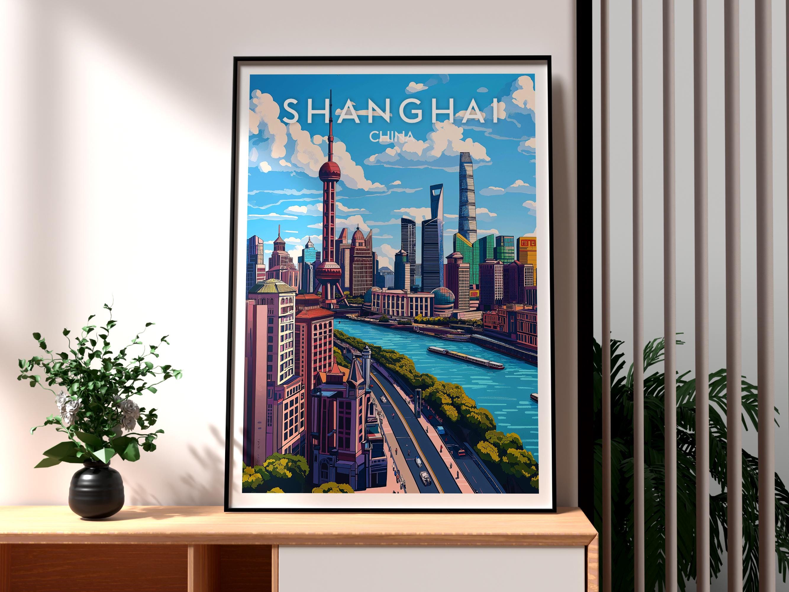 上海の現代的な都市景観絵画 上海】現代アートマップ2022：フォーカス｜美術館・アート情報 artscape