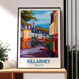 Killarney Print - Ireland Wall Art - Killarney Ireland Poster - Travel Wall Art - Ireland Poster - Killarney Art - Republic of Ireland Art