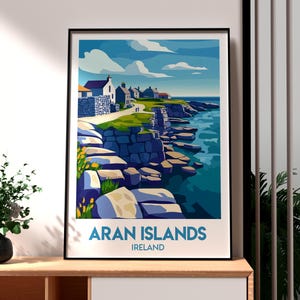 Aran Islands Print - Republic of Ireland Wall Art - Ireland Poster - Travel Wall Art - Ireland Poster - Aran Islands Wall Art - Inishmore
