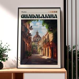 Guadalajara Mexico Print: Travel Wall Art