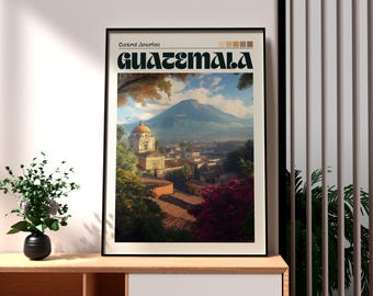 Lake Atitlan Guatemala Print: Travel Wall Art