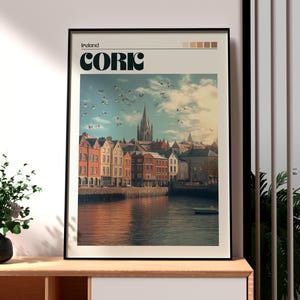 Cork Print - Ireland Wall Art -  Cork Ireland Poster - Travel Wall Art - Ireland Poster - Cork Art - Republic of Ireland Travel Art - Nature