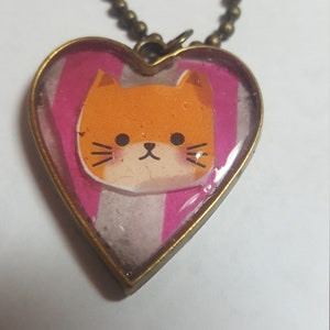 Ginger Cat Pendant