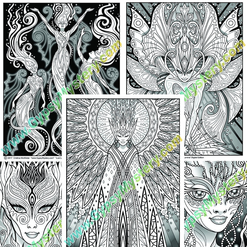 Lost Lumina Digital Edition 26 Coloring Pages Story Pages ...