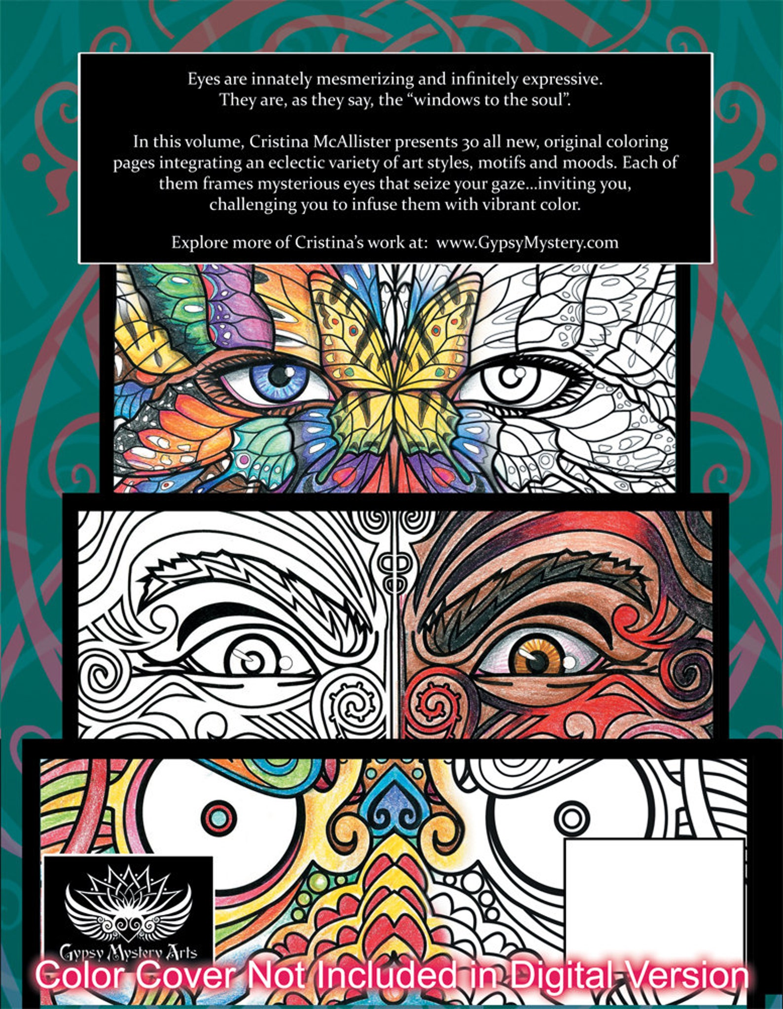 Windows to the Soul Coloring Book Digital Download Edition | Etsy