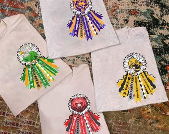 Custom Homecoming Mum Mascot Shirt, Homecoming Mascot Shirt, Mascot Bows TShirt, Homecoming Shirt, Sport Mom Football School Spirit Shirt