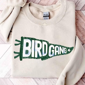 Custom Bird Gang Pennant Sweatshirt
