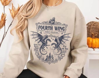 Fourth Wing  Shirt, Fourth Wing Dragon Graphic Tee, The Empyrean Series Inspired Shirt, Bookish Gifts For Book Lovers