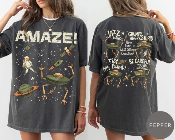 Rocky Amaze Project Hail Mary Shirt, Sci Fi Book Lover TShirt, Funny Alien Tee