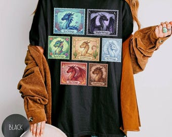 Wings of Fire Dragons Comfort Colors Shirt,Queen of Pyrrhia Tee,Dragon Lover Gift