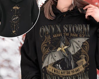 Fourth Wing Comfort Color T-Shirt | Onyx Storm Dragon Rider Tee | Fantasy Bookish Gift | Violet Sorrengail