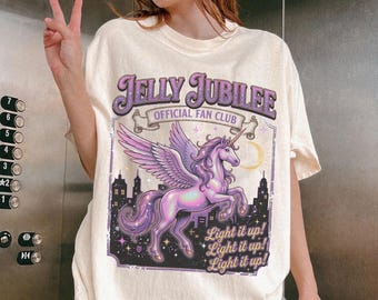 Camiseta de fans de Jelly Jubilee en Crescent City, House Of Earth And Blood, Merchandising de Sjm, Camisetas del club de fans de Jelly Jubilee