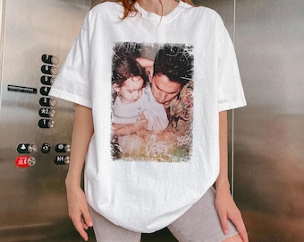 Custom Vintage Photo And Year Shirt, Custom Shirt With Picture Personalized 30th Birthday Gift Vintage 30th Birthday Party Vintage Est Shirt