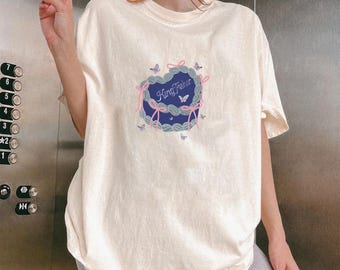 Quicksilver Book Kingfisher T-shirt Comfort Colors®, Fantasy Bookish Merch Inspired Fantasy Novel Apparel Romantasy Gift Bookish Shirt