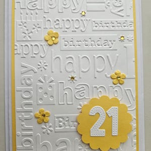 Birthday greeting card
