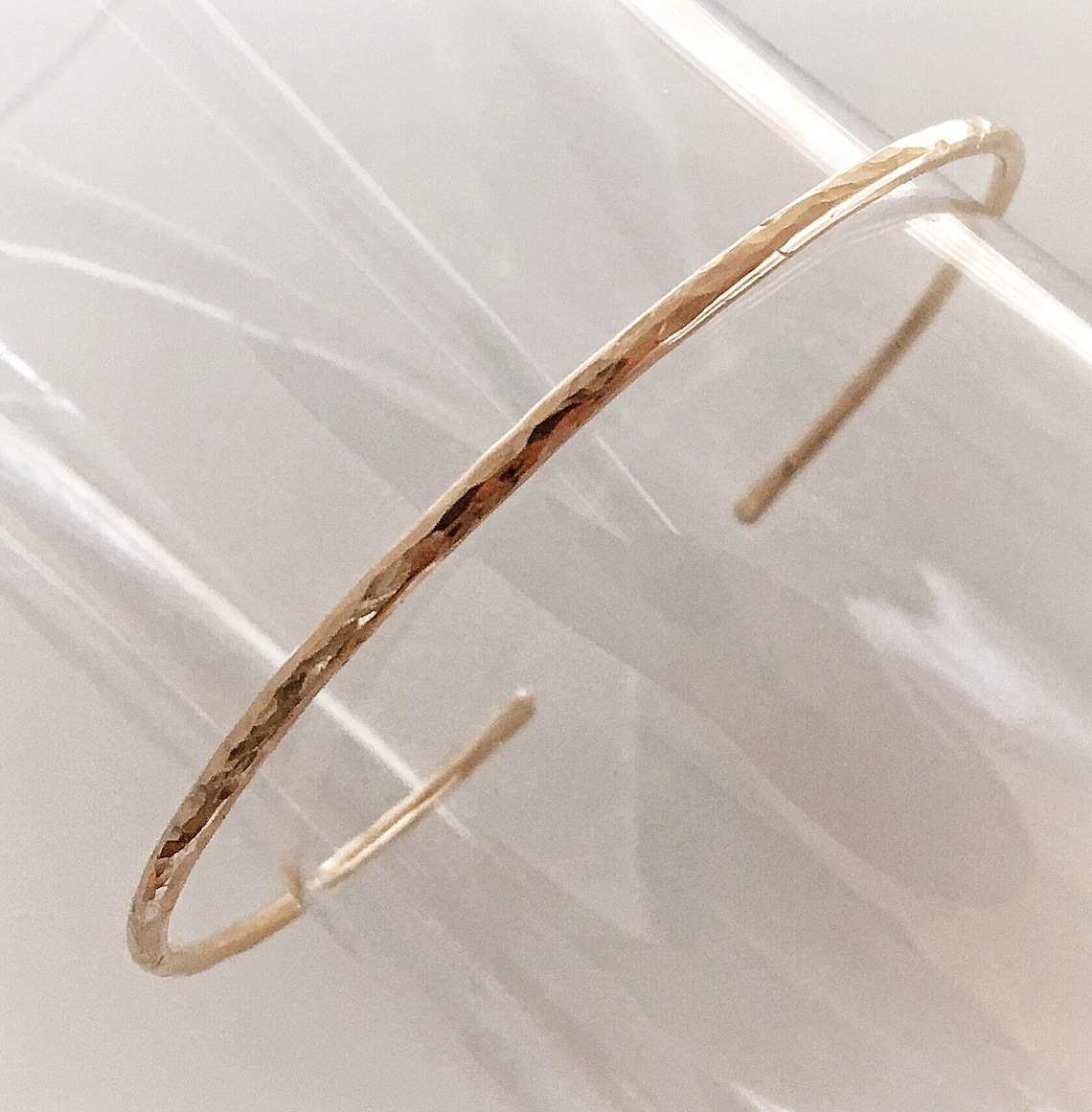 14k Gold Filled Cuff Bracelet Thin Gold Cuff Bracelet Skinny Etsy