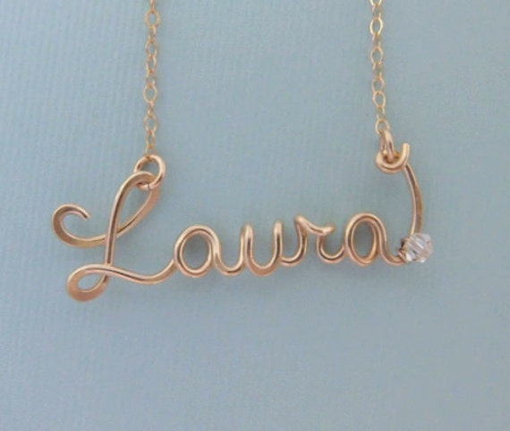 Custom Name Necklace Name Necklace With 