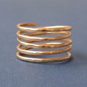 Spiral Ring (14k gold filled)