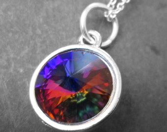 Crystal Volcano Rivoli Necklace