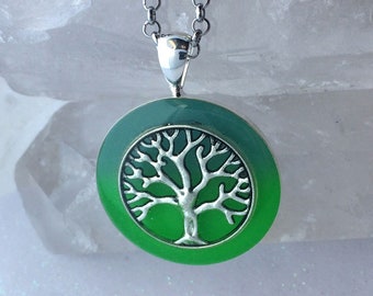 Tree of Life Glowing Two Color Glow Necklace
