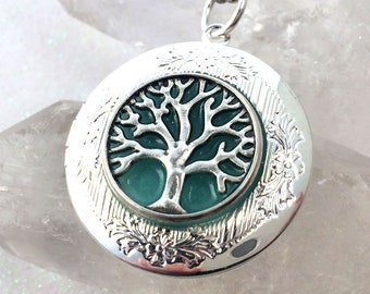 The Original Glow Locket Tree of Life Pendant Necklace