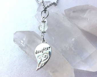 Daughter Glow Necklace for Mother Set