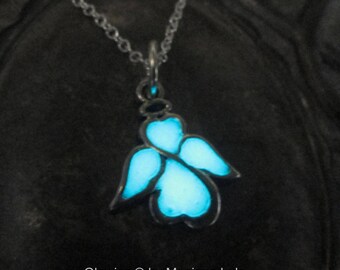 Glowing Angel Glow in the Dark Necklace