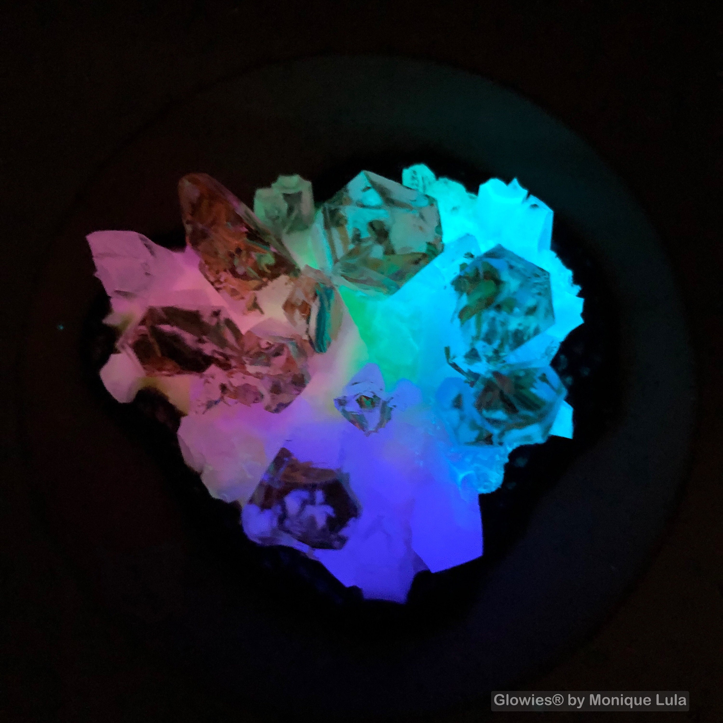 Glow in the Dark Crystal Sculpture 8