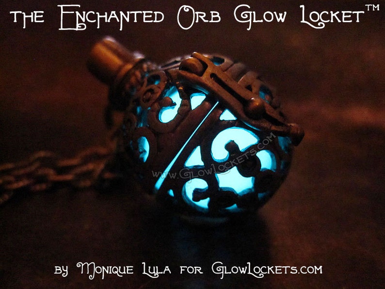 Enchanted Orb Glow Locket image 3