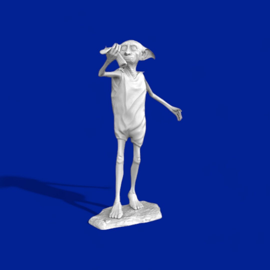 Dobby Stl Dobby 3d Model Etsy
