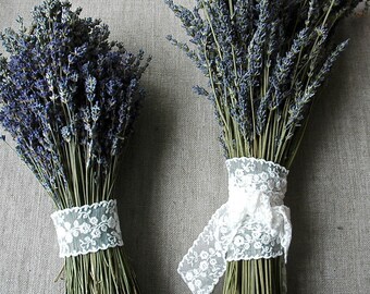 Custom Brides Bouquet A Double Bouquet of French or English Lavender