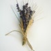 Custom Lavender  and Wheat Boutonnieres, Pin On Corsage or Wrist Corsage 
