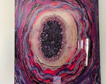 Savi RESIN GEODE PAINTING