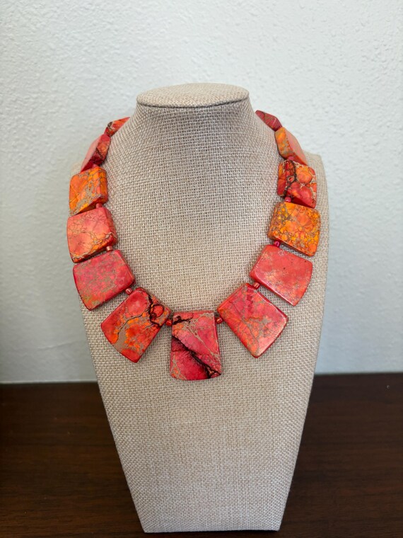 jasper statement necklace - image 4