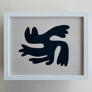 Hey There! ver.02--original, hand-printed screenprint (unframed)