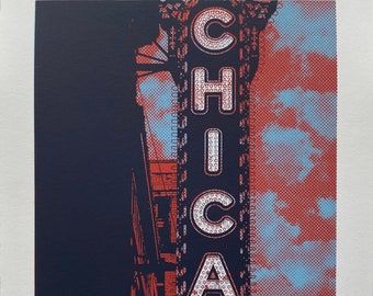 State St III--limited edition original screenprint