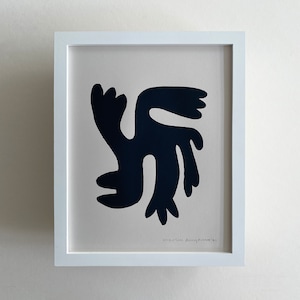 Hey There! ver.04--original, hand-printed screenprint