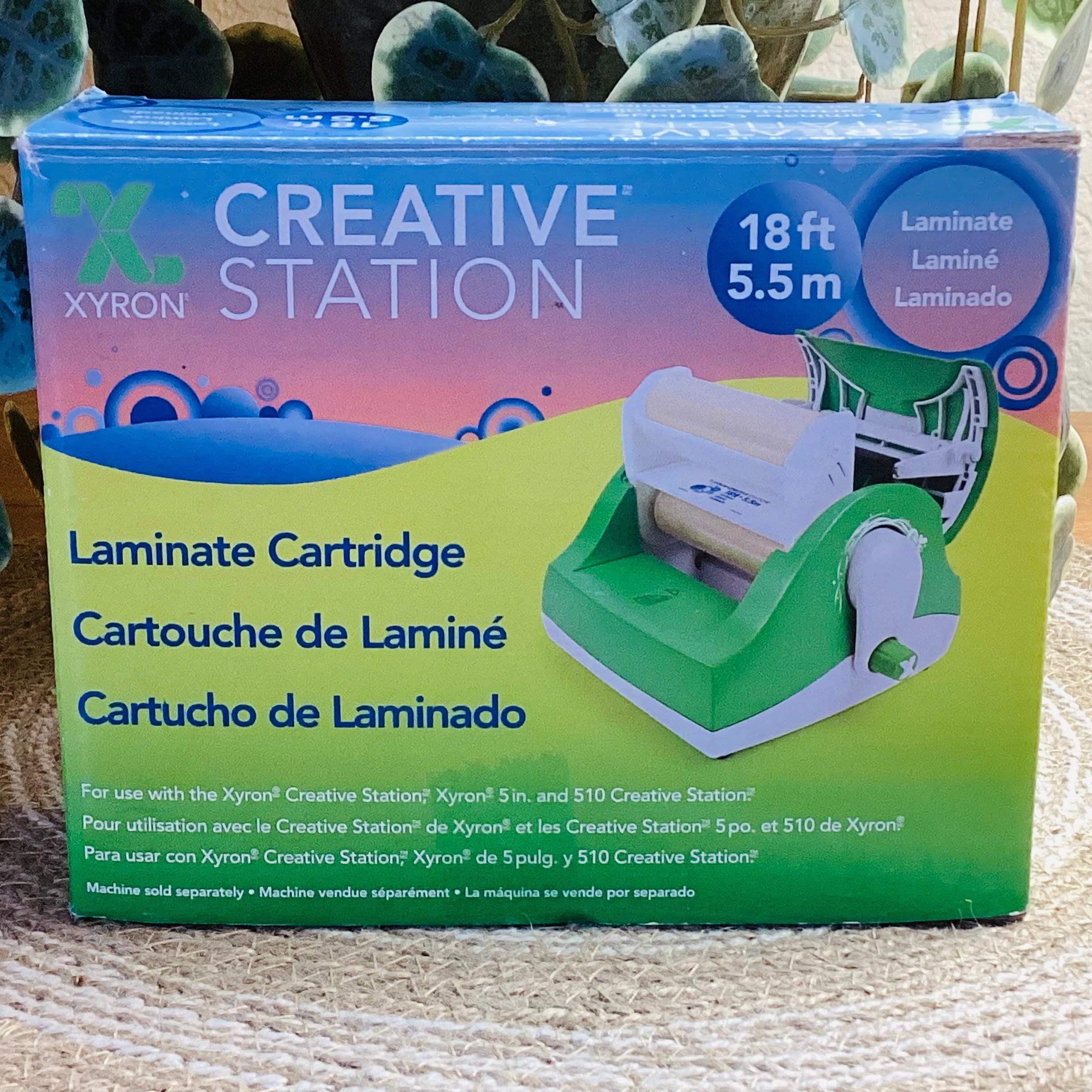 Xyron Creative Station Laminate Cartridge. New in Box. 18 ft 5.5 m.