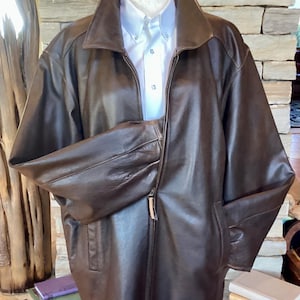 St Johns Bay Leather Jacket - Etsy
