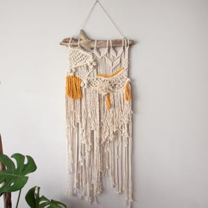Macrame Wall Hanging JUNE, Macrame Wall Hanging, Woven Wall Hanging, Boho Wall Decor, Wall Tapestry, Woven Tapestry, Boho Macrame
