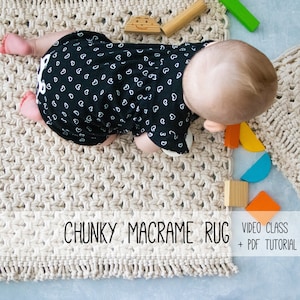 Macrame Rug Pattern, Pattern Macrame, Macrame PDF, Macrame Tutorial, Macrame DIY, Beginner Pattern, Macrame Tutorials