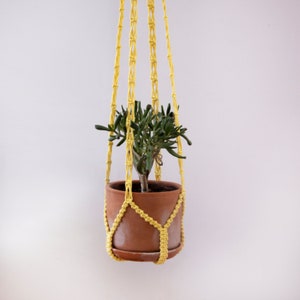 Macrame Plant Hanger Pattern, Macrame Pattern, Plant Hanger Without Tassel, Macrame DIY, Pot Hanger, Plant Holder Macrame Tutorial