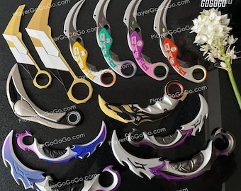 Valorant Replicas Skin Miniature, Kunai, Firefly, Championmesser, Prime, Smite, Rginal, Reaver