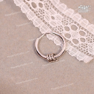 Boucles d&#39;oreilles Matsuno en argent sterling pour cosplay et usage quotidien, accessoires antiallergiques Chifuyu Tokyo