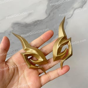 Honkai: Star Rail Dan Heng Imbibitor Lunae Hair Clips for Cosplay * A Pair, DHIL HSR Cosplay Accessory